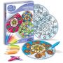 Art & Créations Stickers Vitrail Mandalas Sentosphere Ikaipaka