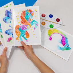 Aquarellum Junior Licornes Sentosphere Ikaipaka jeux & jouets