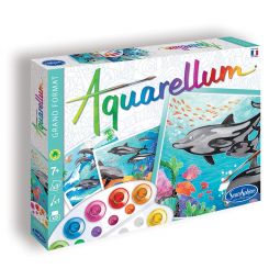 Aquarellum Les Dauphins Sentosphere Ikaipaka jeux & jouets Royan