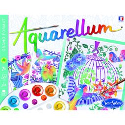 Aquarellum Les oiseaux s'envolent 2020 Sentosphere Ikaipaka