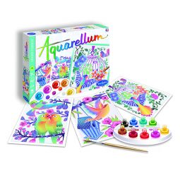 Aquarellum Les oiseaux s'envolent 2020 Sentosphere Ikaipaka