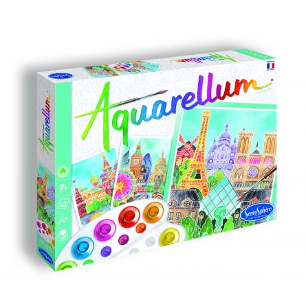 Aquarellum Les capitales Sentosphere Ikaipaka jeux & jouets