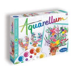 AQUARELLUM "Cerfs enchantés" Sentosphere Ikaipaka jeux & jouets
