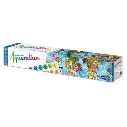 Aquarellum Géant Planisphère Sentosphere Ikaipaka jeux & jouets