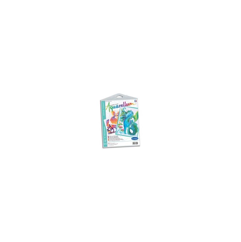 Aquarellum Recharge Animaux Mythique Sentosphere Ikaipaka jeux