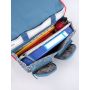 Cartable à roulettes 2C Little Blue Caméléon - IkaIpaka Royan