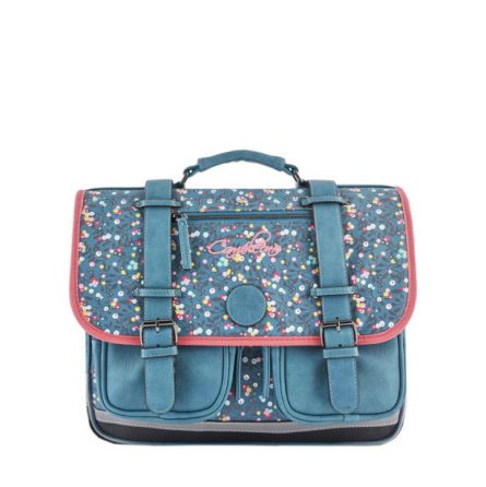 Cartable 2C 35cm Little Blue Caméléon - IkaIpaka Royan