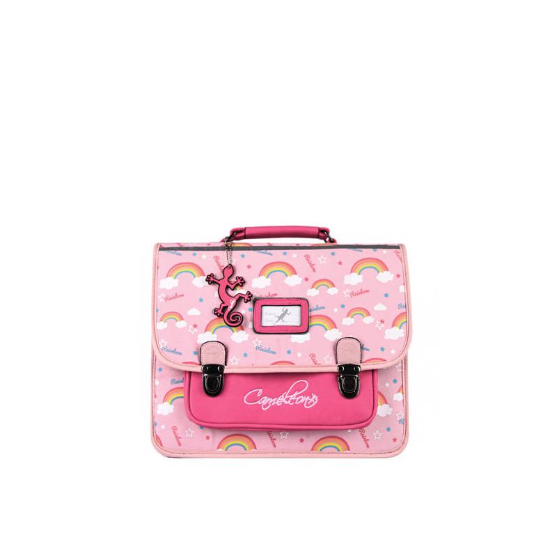 Cartable 2C 35cm Arc en ciel Caméléon - IkaIpaka Royan