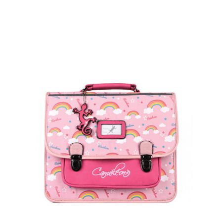 Cartable 2C 35cm Arc en ciel Caméléon - IkaIpaka Royan