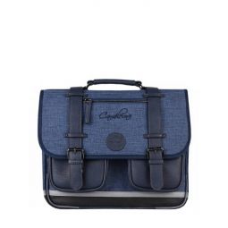 Cartable 2C 38cm Vintage Color Navy Caméléon - IkaIpaka Royan