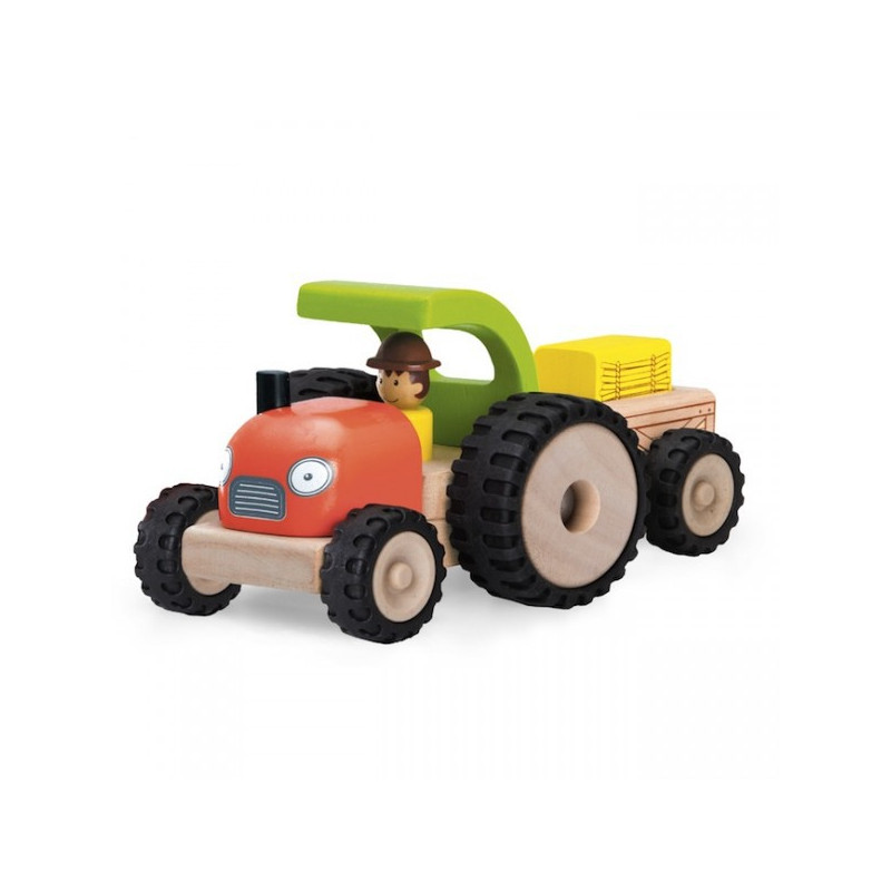 WW-4042 Tracteur avec remorque Wonderworld Ikaipaka jeux &