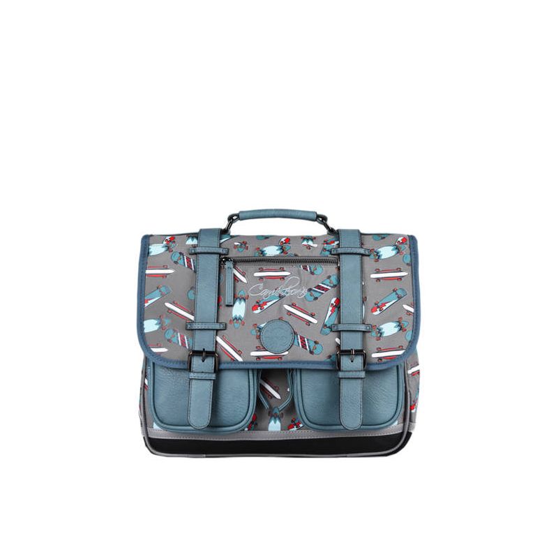 Cartable 2C 38cm Blue Skate Caméléon - IkaIpaka Royan