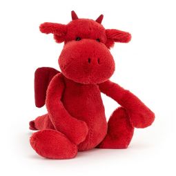 Bashful Red Dragon Medium Jellycat Jellycat Ikaipaka jeux &
