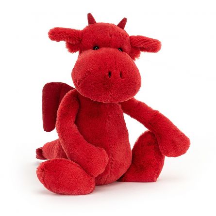 Bashful Red Dragon Medium Jellycat Jellycat Ikaipaka jeux &