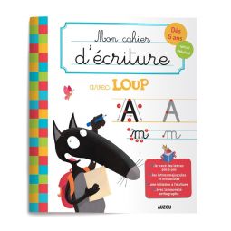 Mon cahier d'écriture avec Loup AUZOU Ikaipaka jeux & jouets