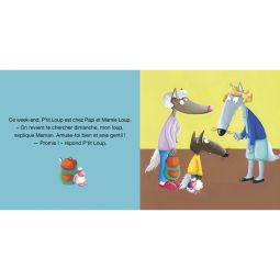 P'tit Loup va chez Papi et Mamie AUZOU Ikaipaka jeux & jouets