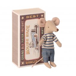Big Brother Mousse in Matchbox Maïleg Maileg Ikaipaka jeux &