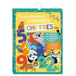 Ma première Pochette d'aimants chiffres - IkaIpaka Royan