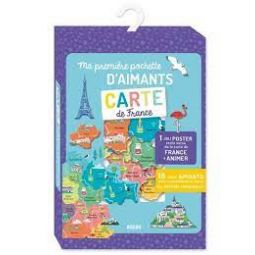 Ma pochette d'aimants Carte de France - IkaIpaka Royan