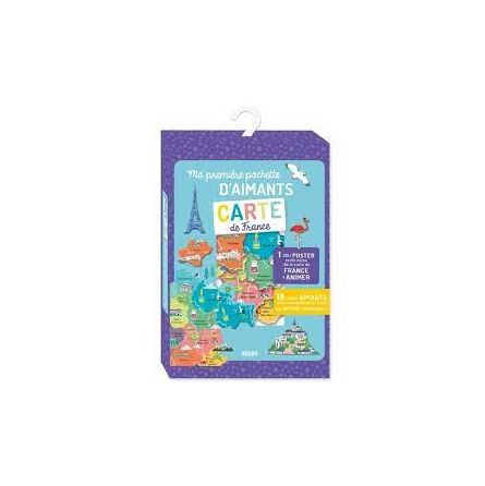 Ma pochette d'aimants Carte de France - IkaIpaka Royan