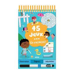 45 jeux en vacances AUZOU Ikaipaka jeux & jouets Royan