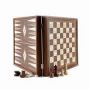 Echiquier Backgammon 41 cm en noyer echec - IkaIpaka Royan