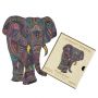 Puzzle bois Éléphant Impérial - IkaIpaka Royan