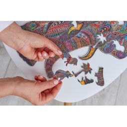 Puzzle bois Éléphant Impérial - IkaIpaka Royan