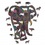 Puzzle bois Éléphant Impérial - IkaIpaka Royan