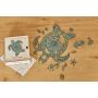 Puzzle en bois Tortue Tropicale - IkaIpaka Royan
