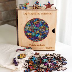 Puzzle en bois Planète Marina - IkaIpaka Royan