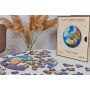 Puzzle en bois Planète Terra - IkaIpaka Royan