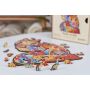 Puzzle en bois Tendre Chat - IkaIpaka Royan