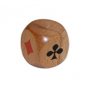 Dé Atout bois 30mm - IkaIpaka Royan