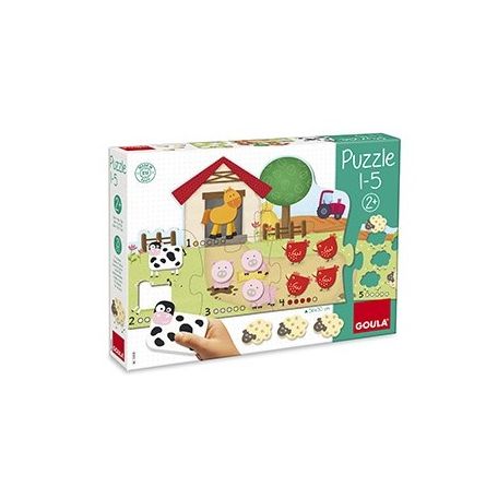 Puzzle Ferme 1 à 5 - IkaIpaka Royan